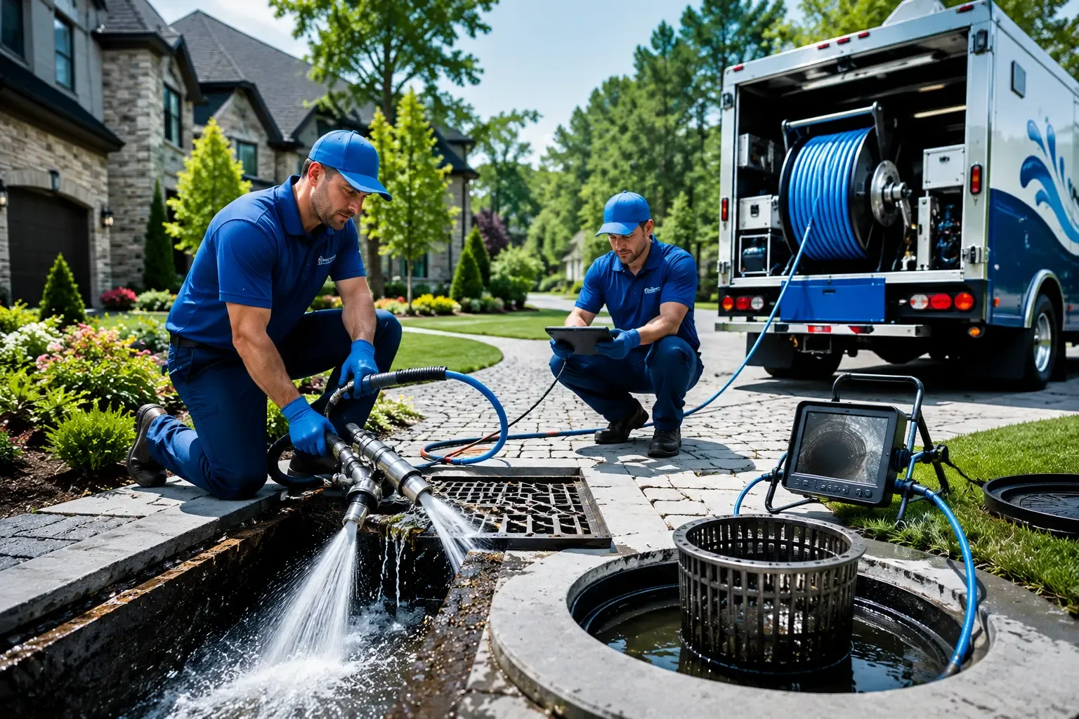 Local outdoor drain cleaning professionals in Bruin, PA
